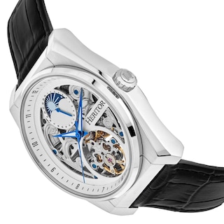 Foto 4 | Reloj Heritor Automatic Daxton Skeleton Negro/dorado Para Hombre - Venta Internacional.