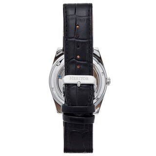 Foto 7 | Reloj Heritor Automatic Daxton Skeleton Negro/dorado Para Hombre - Venta Internacional.