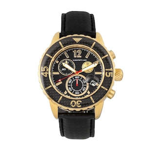 Foto 5 | Reloj Con Cronógrafo Morphic M51 Series Correa De Piel En Oro Rosa - Venta Internacional.