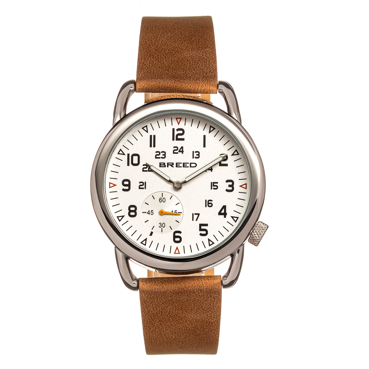 Foto 2 | Correa De Piel Watch Breed Regulator Con Segunda Subesfera Marrón/verde - Venta Internacional.