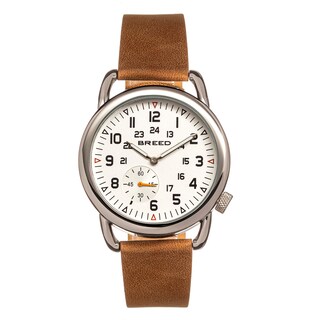 Foto 2 | Correa De Piel Watch Breed Regulator Con Segunda Subesfera Marrón/verde - Venta Internacional.