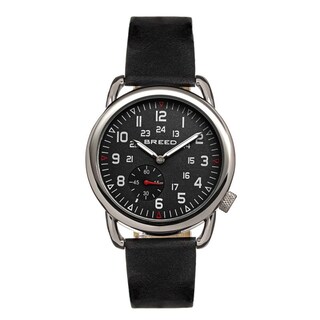 Foto 1 | Correa De Piel Watch Breed Regulator Con Segunda Subesfera Negra - Venta Internacional.