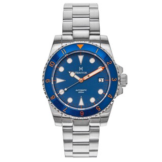 Foto 6 | Reloj Heritor Automatic Luciano Con Fecha - Verde - Venta Internacional.