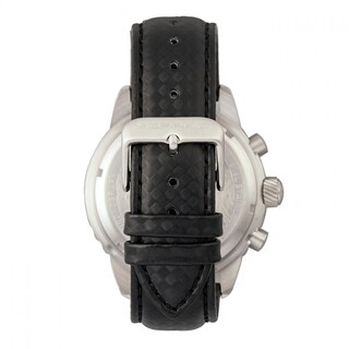 Foto 3 | Reloj Morphic M51 Series Cronógrafo Correa De Piel Color Plateado Y Azul - Venta Internacional.