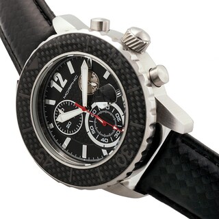 Foto 4 | Reloj Morphic M51 Series Cronógrafo Correa De Piel Color Plateado Y Azul - Venta Internacional.