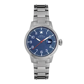 Foto 1 | Reloj Elevon Stealth Brazalete Con Fecha Azul Para Hombre - Venta Internacional.