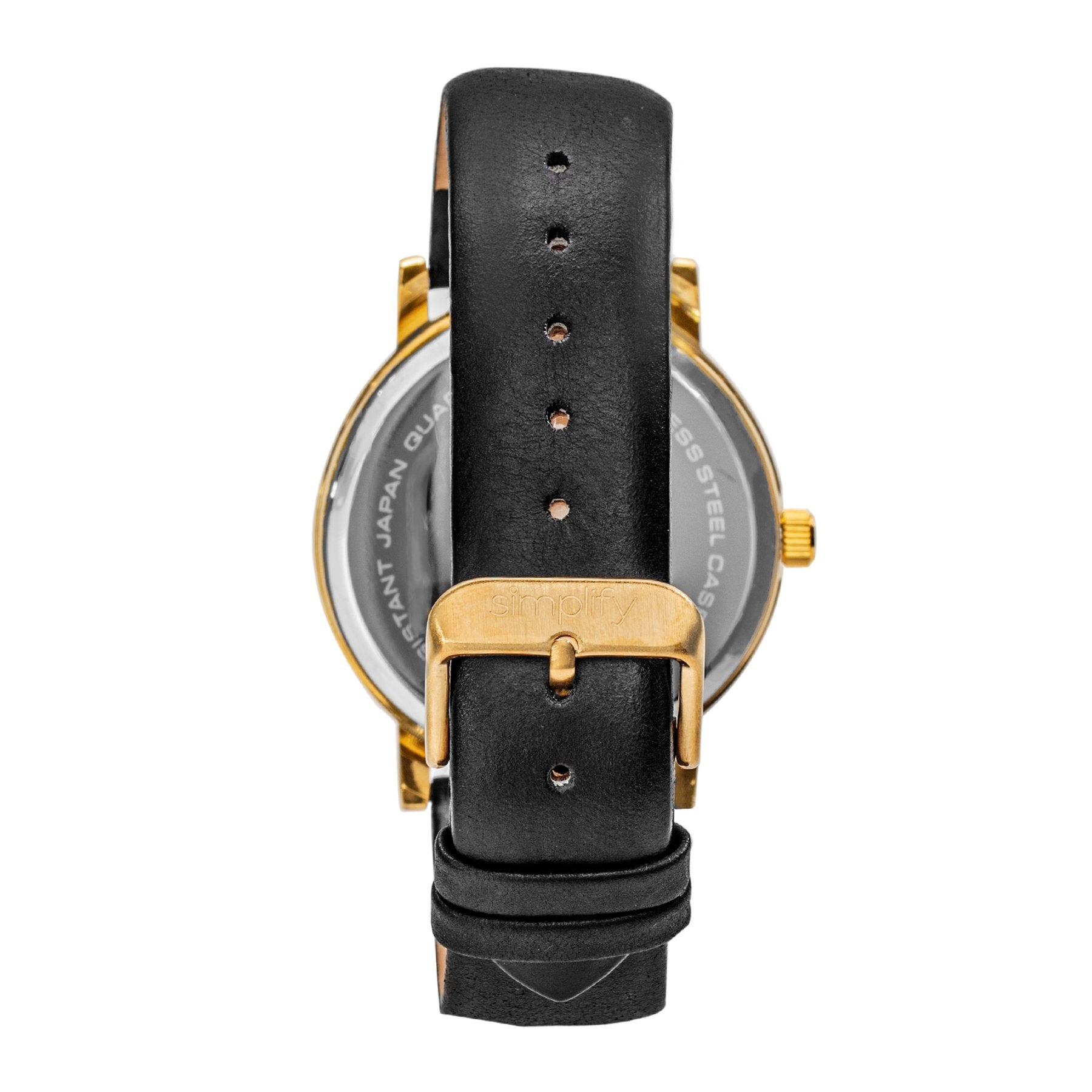 Foto 7 pulgar | Reloj Simplify The 7000 Con Correa De Piel Azul/negra Para Hombre - Venta Internacional.