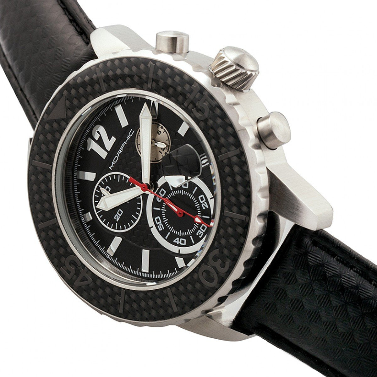 Foto 5 pulgar | Reloj Con Cronógrafo De La Serie Morphic M51  Correa De Piel Con Fecha - Venta Internacional.