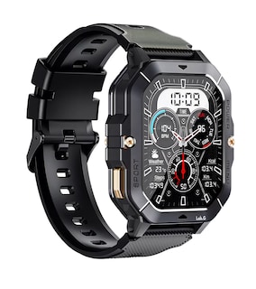 Foto 2 | Smartwatch C28 Resistente al Agua Negro