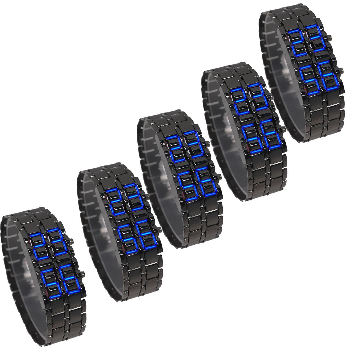 Foto 2 pulgar | Reloj Deportivo Ventdepot Mxtid-005 5 Piezas Negro