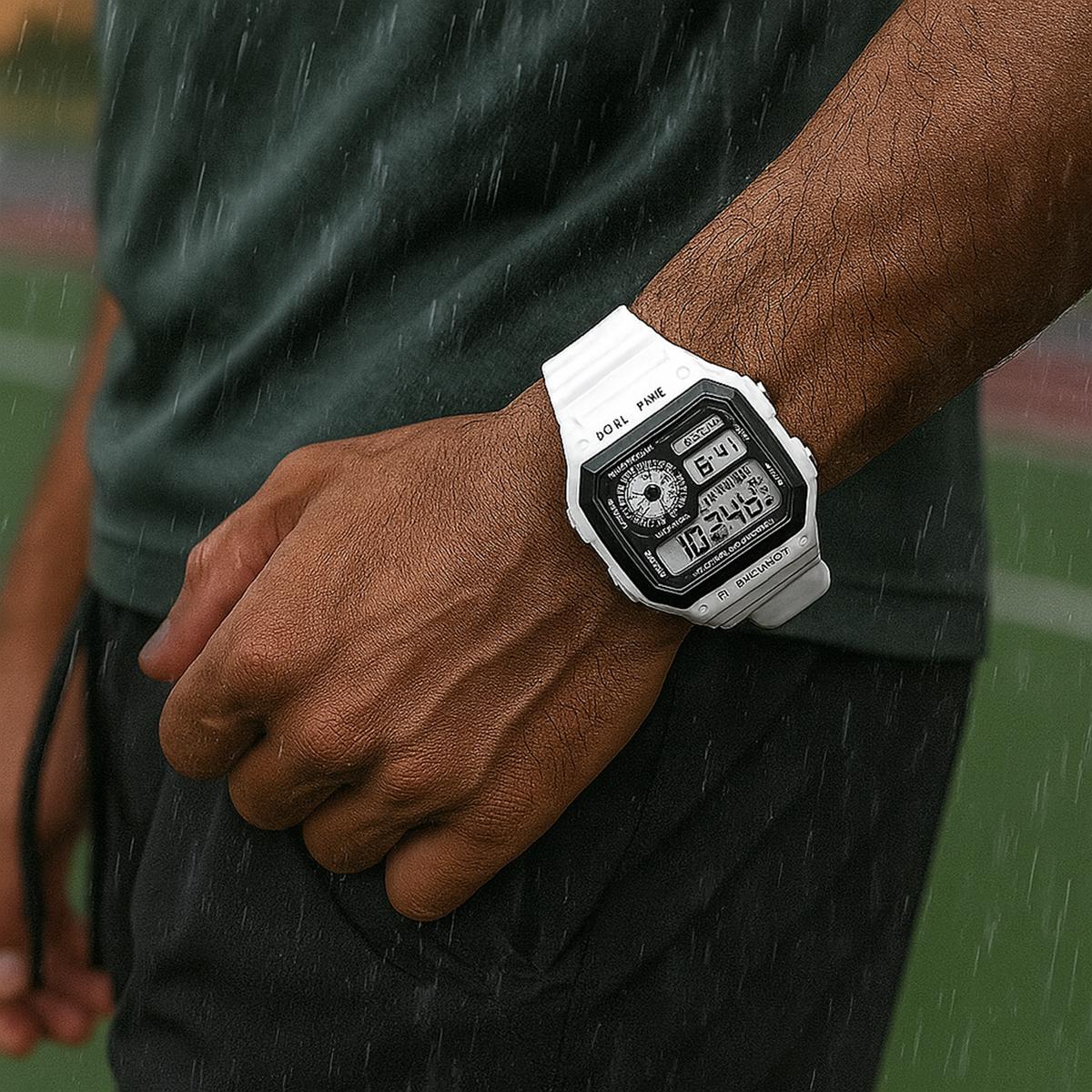 Foto 7 pulgar | Reloj Deportivo Con Luz Ventdepot Mxlnh-002 2piezas Blanco