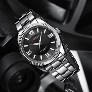Foto 3 | Reloj Curren 8453 Kred9704 Acero Inoxidable Hombre
