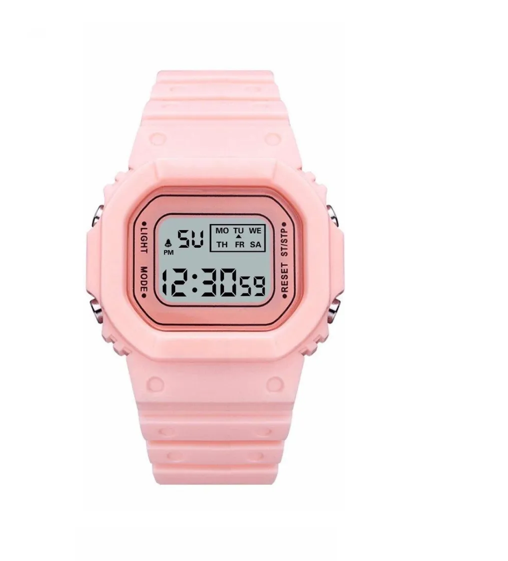 Foto 2 pulgar | Reloj Deportivo Digital para Mujer Malubero color Rosa