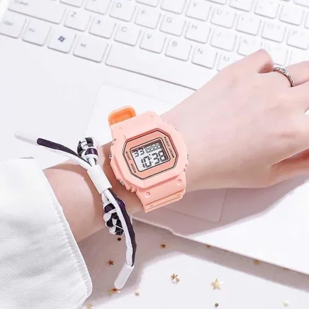 Foto 3 | Reloj Deportivo Digital para Mujer Malubero color Rosa