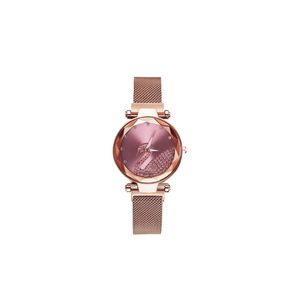 Reloj Malubero de Cisne color Rosa para Dama