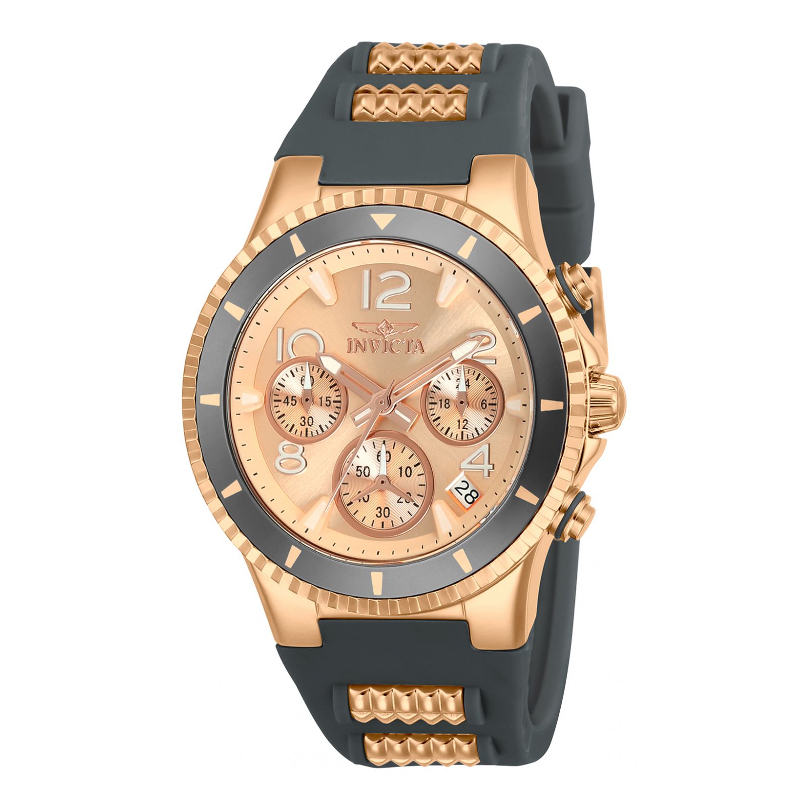 Foto 2 pulgar | Reloj Oro Rosa Invicta 24189 Blu Mujer color Rosa