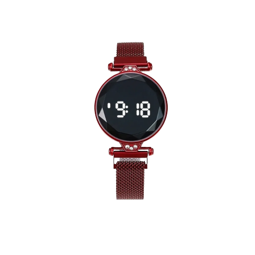 Reloj de Mano Casual Brazalete color Rojo