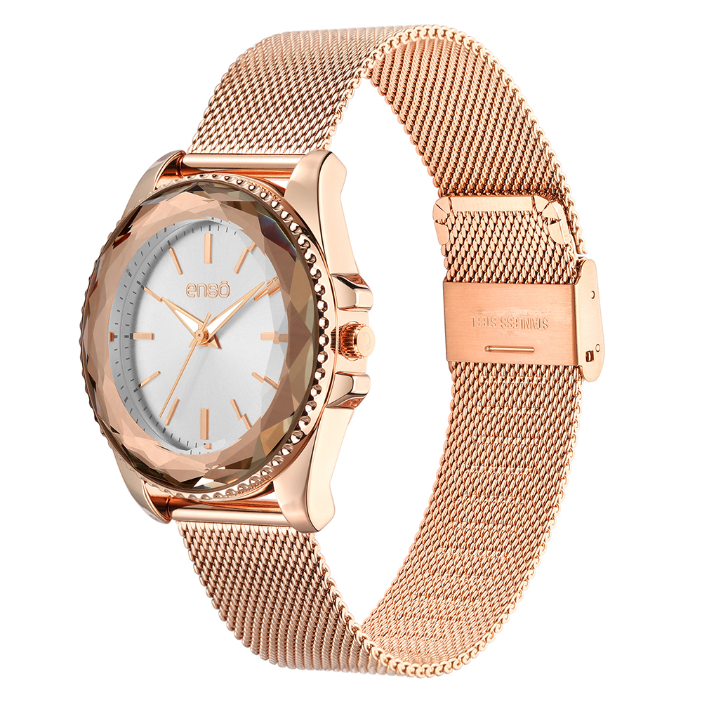 Foto 3 pulgar | Reloj Enso EW9518L6 color Oro Rosa para Mujer