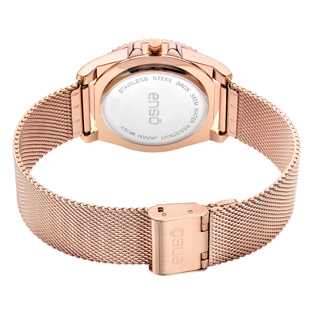 Foto 4 pulgar | Reloj Enso EW9518L6 color Oro Rosa para Mujer