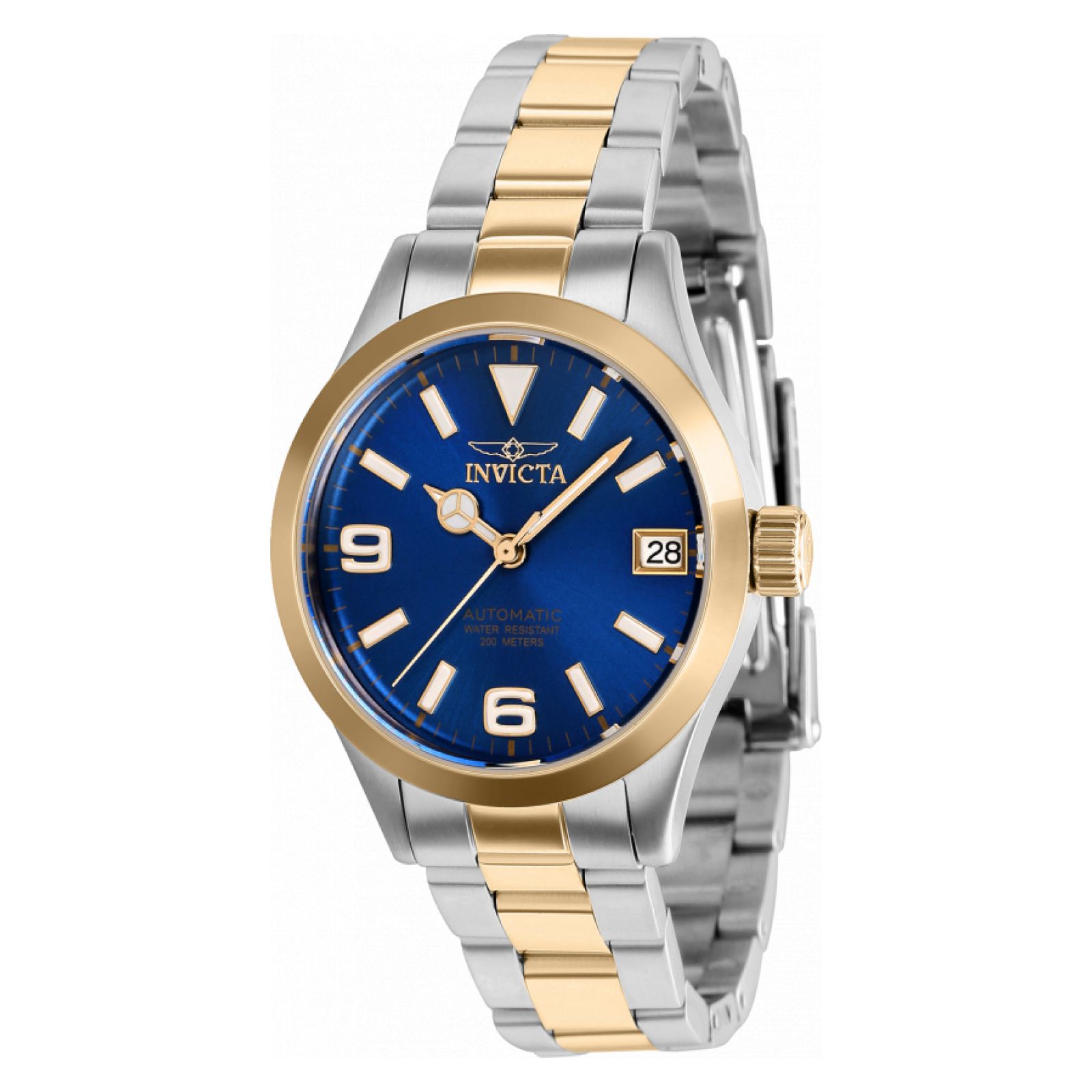 Foto 2 pulgar | Reloj Oro, Acero Invicta 36823 Pro Diver Mujer