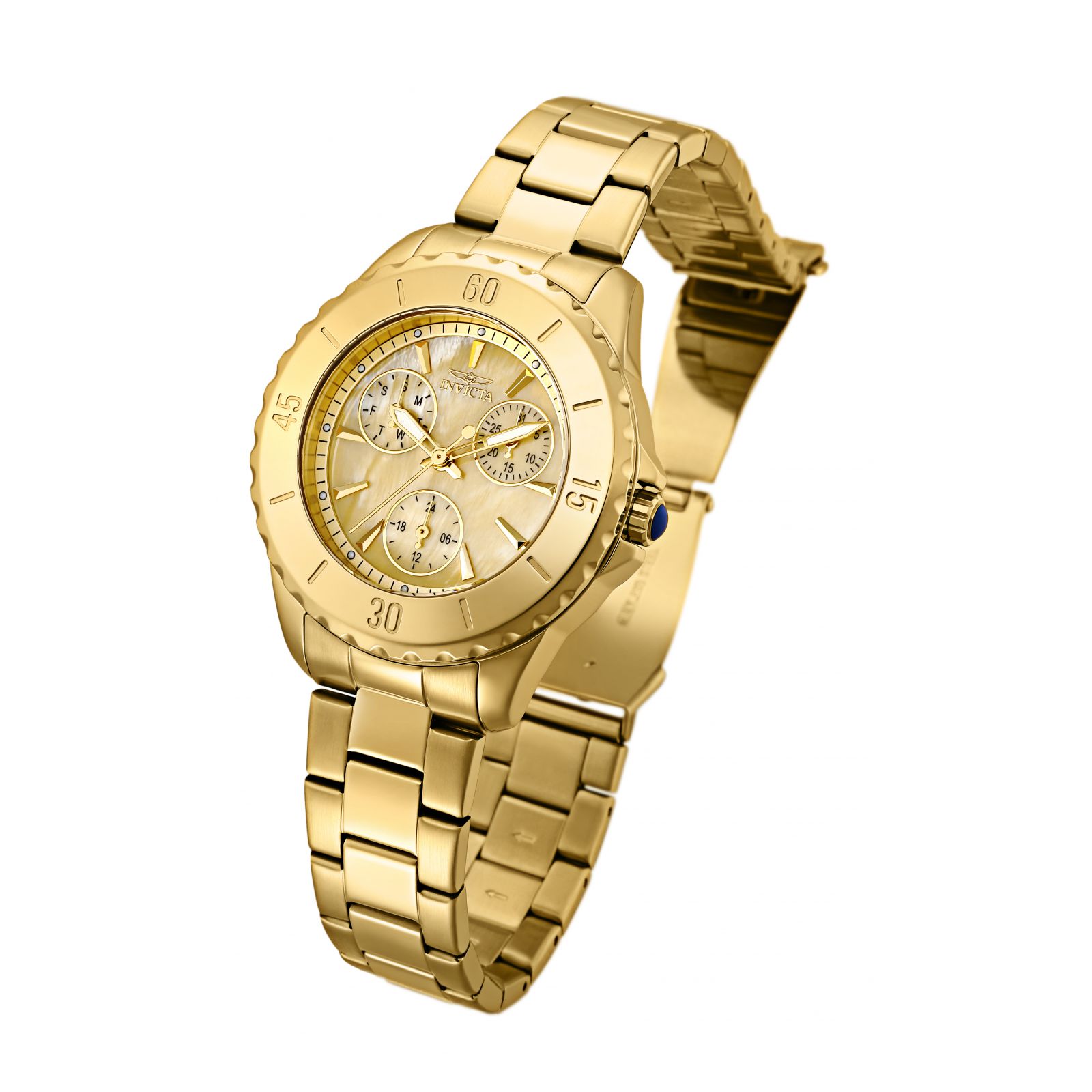 Foto 3 pulgar | Reloj Invicta 29107 Ángel Mujer color Oro