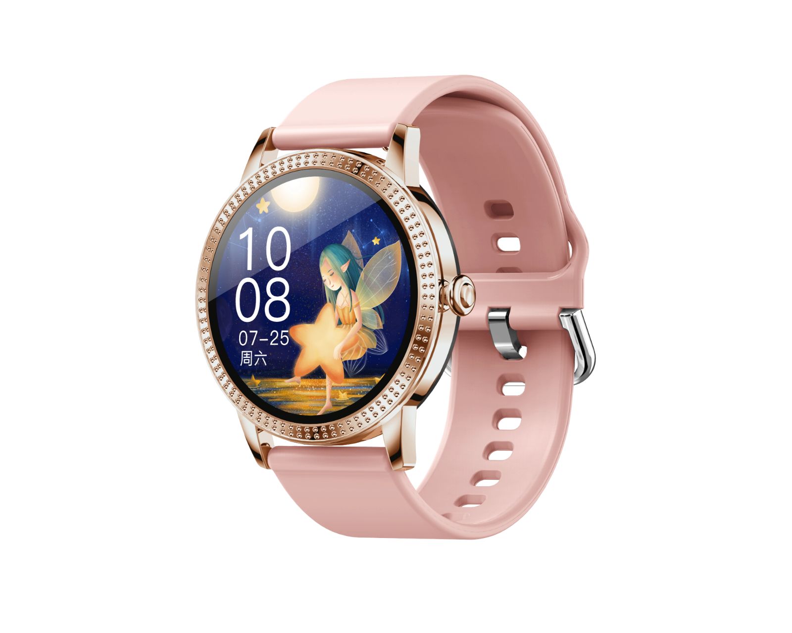 Foto 2 pulgar | Smartwatch Sync Ray Sr-sw21 color Rosa para Mujer