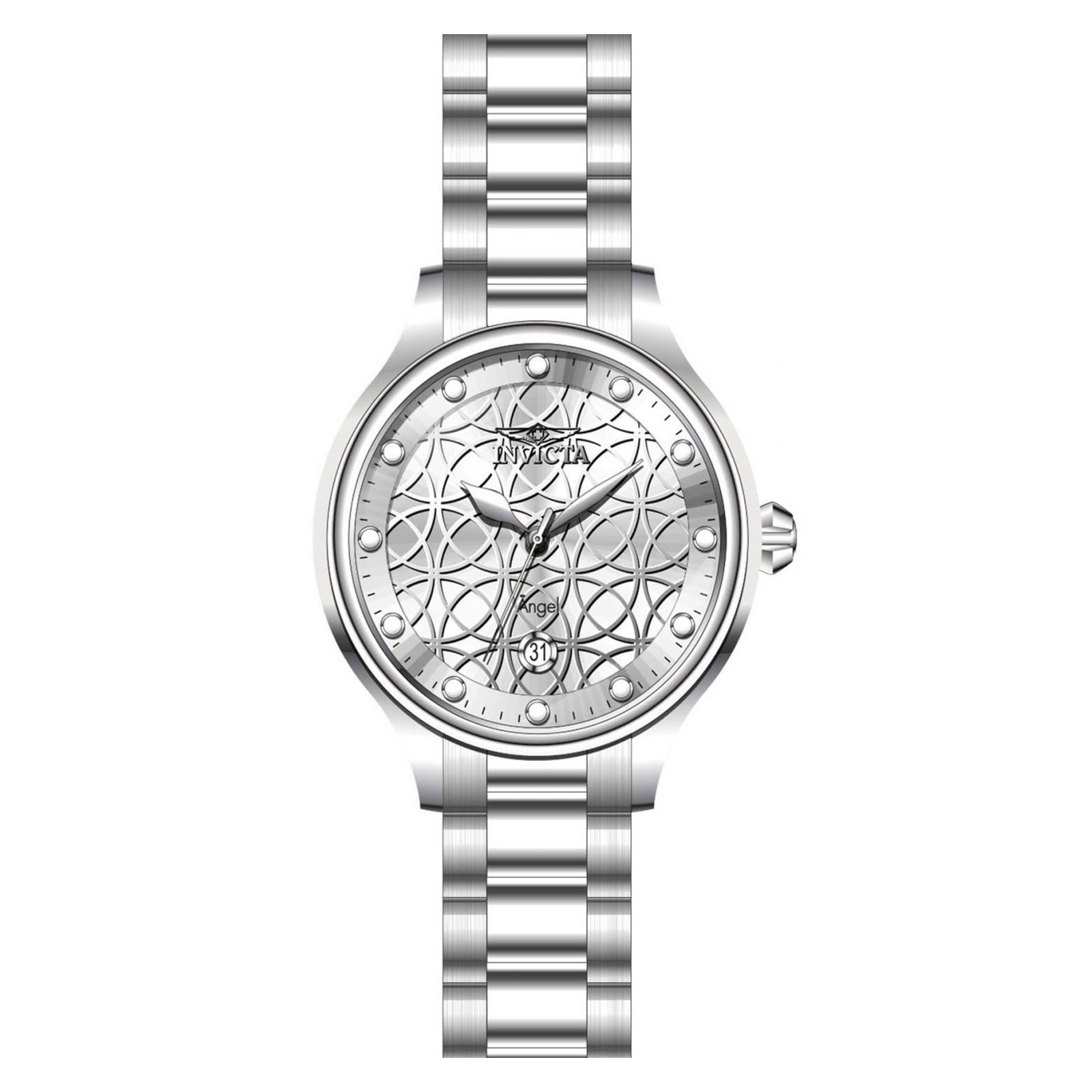 Foto 4 pulgar | Reloj Invicta Angel 27437 Acero Inoxidable   Dama