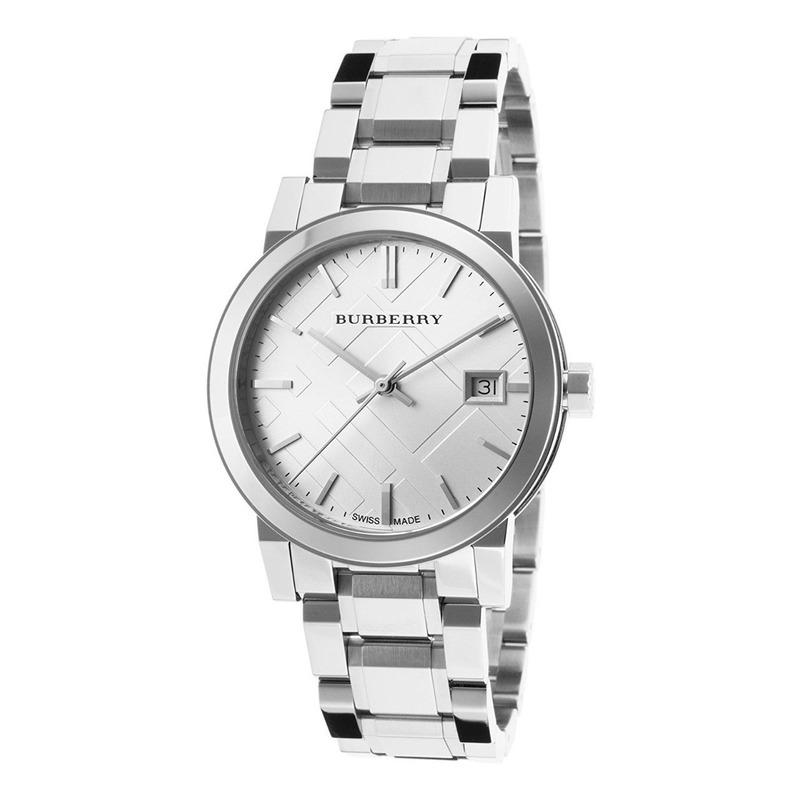 Burberry reloj outlet mujer gris