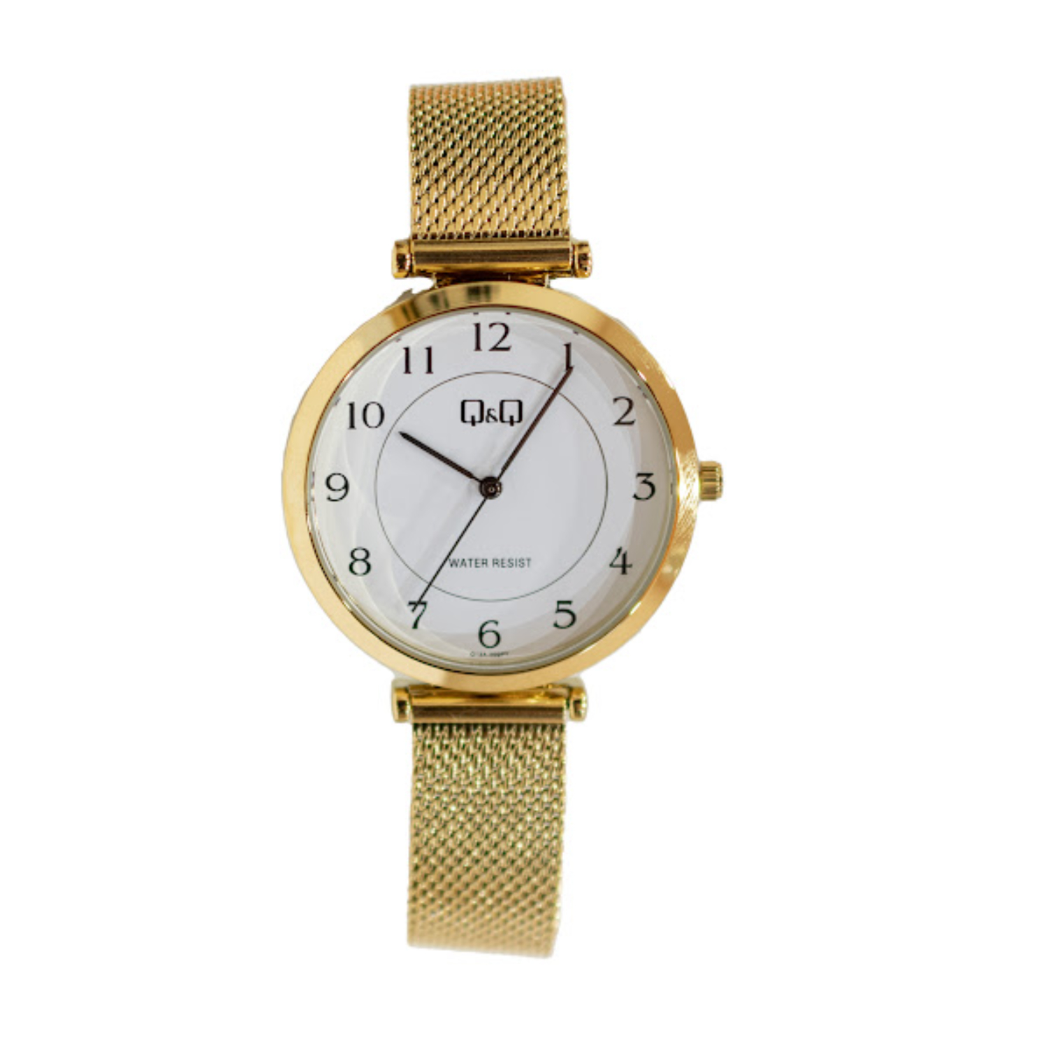 Foto 2 pulgar | Reloj Q&Q Dorado de Alta Calidad y Precisión para Mujer