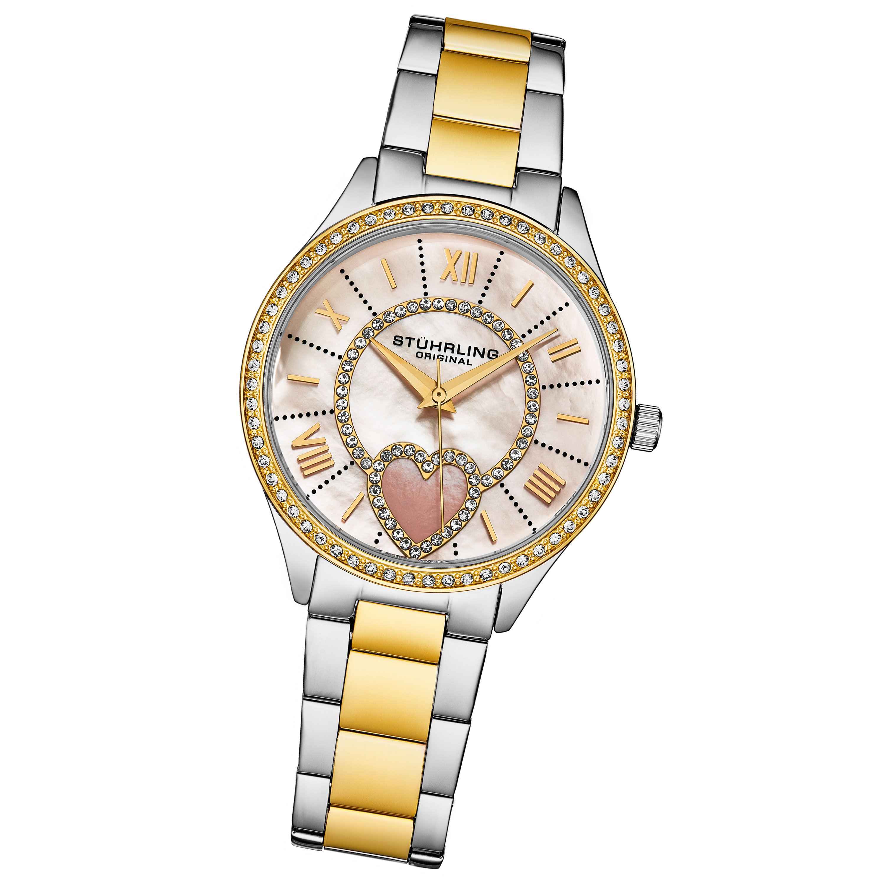 Foto 4 pulgar | Venta Internacional - Reloj para Mujer Stuhrling Original Cuarzo Madreperla 38 mm