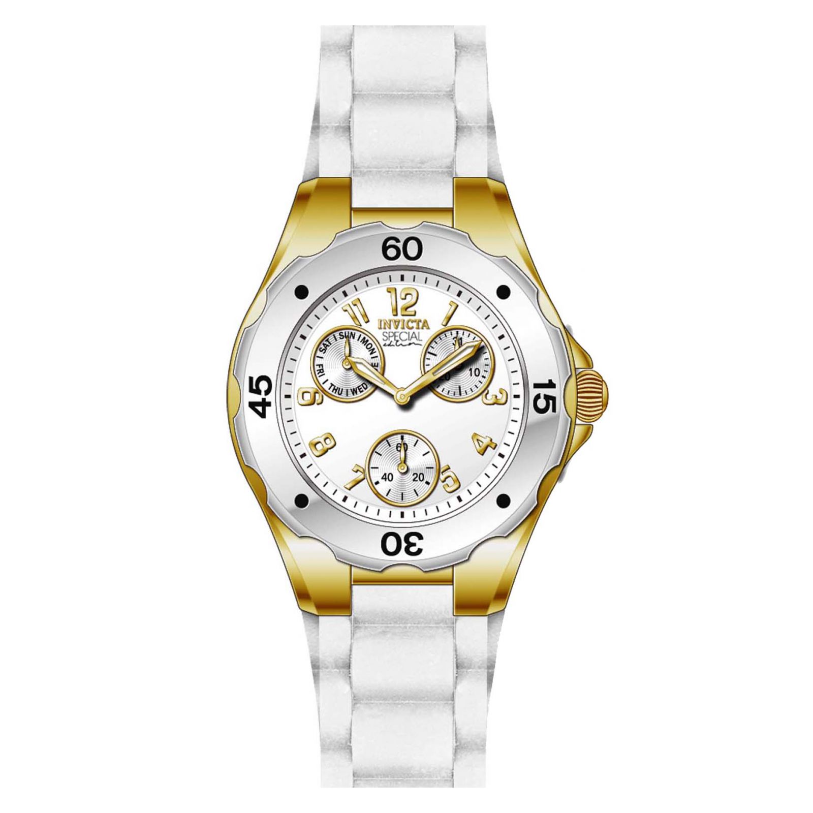 Foto 3 pulgar | Reloj Invicta 18796 Ángel Blanco para Mujer