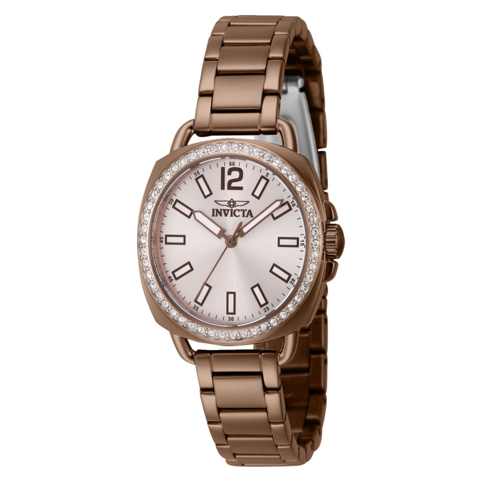 Reloj Invicta 46344 Wildflower de Acero Inoxidable Marrón para Mujer $2,399