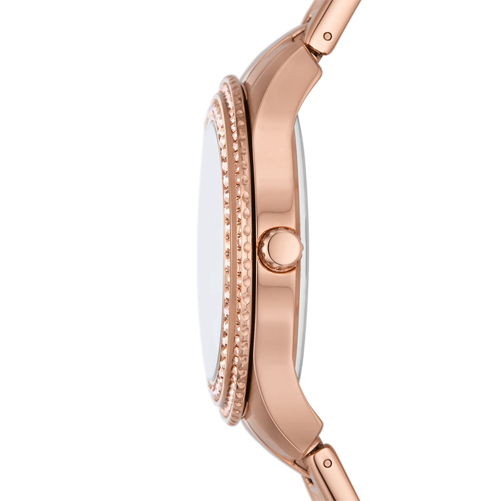 Foto 5 pulgar | Reloj Fossil Stella 37 mm Rosa para Mujer