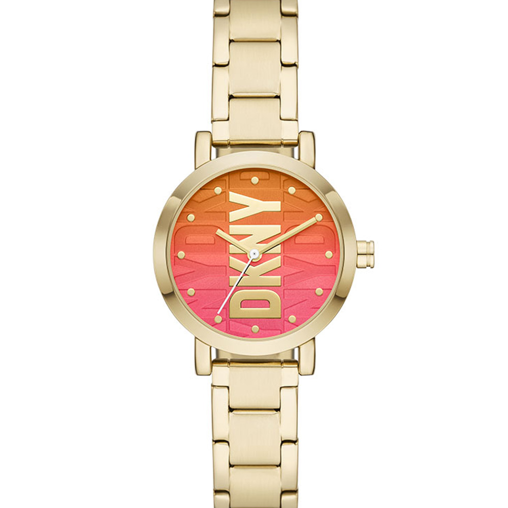 Foto 7 pulgar | Reloj Dkny  Soho Color Dorado 28mm De Dama Esfera Multicolor Extensible Dorado De Acero Inoxidable