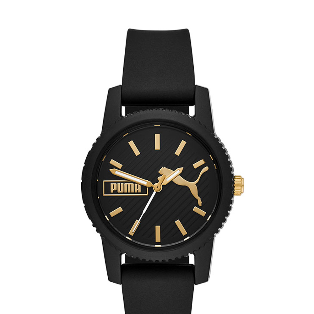Foto 2 | Reloj Puma Ultrafresh Negro 34mm Esfera y Correa Negra de Silicona para Mujer