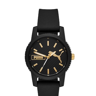 Foto 2 | Reloj Puma Ultrafresh Negro 34mm Esfera y Correa Negra de Silicona para Mujer