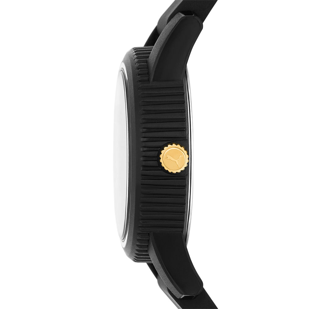 Foto 4 | Reloj Puma Ultrafresh Negro 34mm Esfera y Correa Negra de Silicona para Mujer