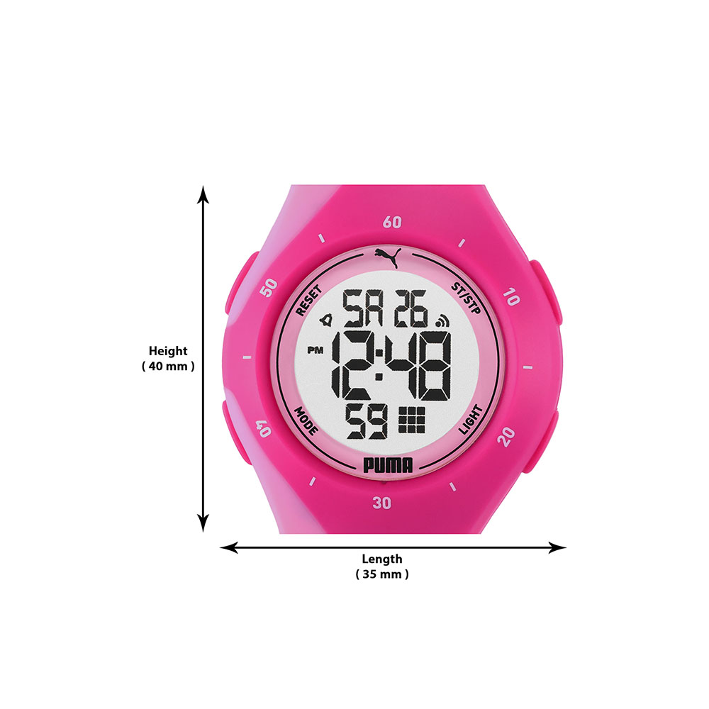 Foto 6 pulgar | Reloj Puma Rosa para Mujer