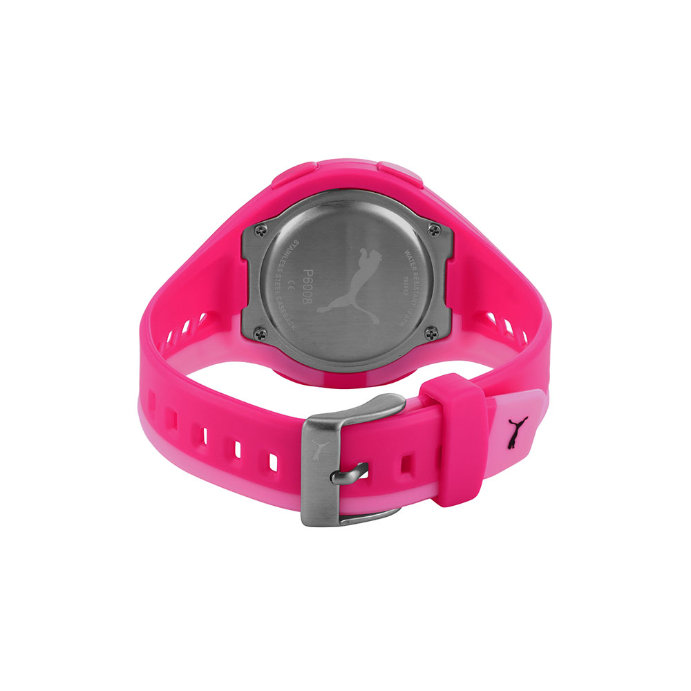 Foto 7 pulgar | Reloj Puma Rosa para Mujer