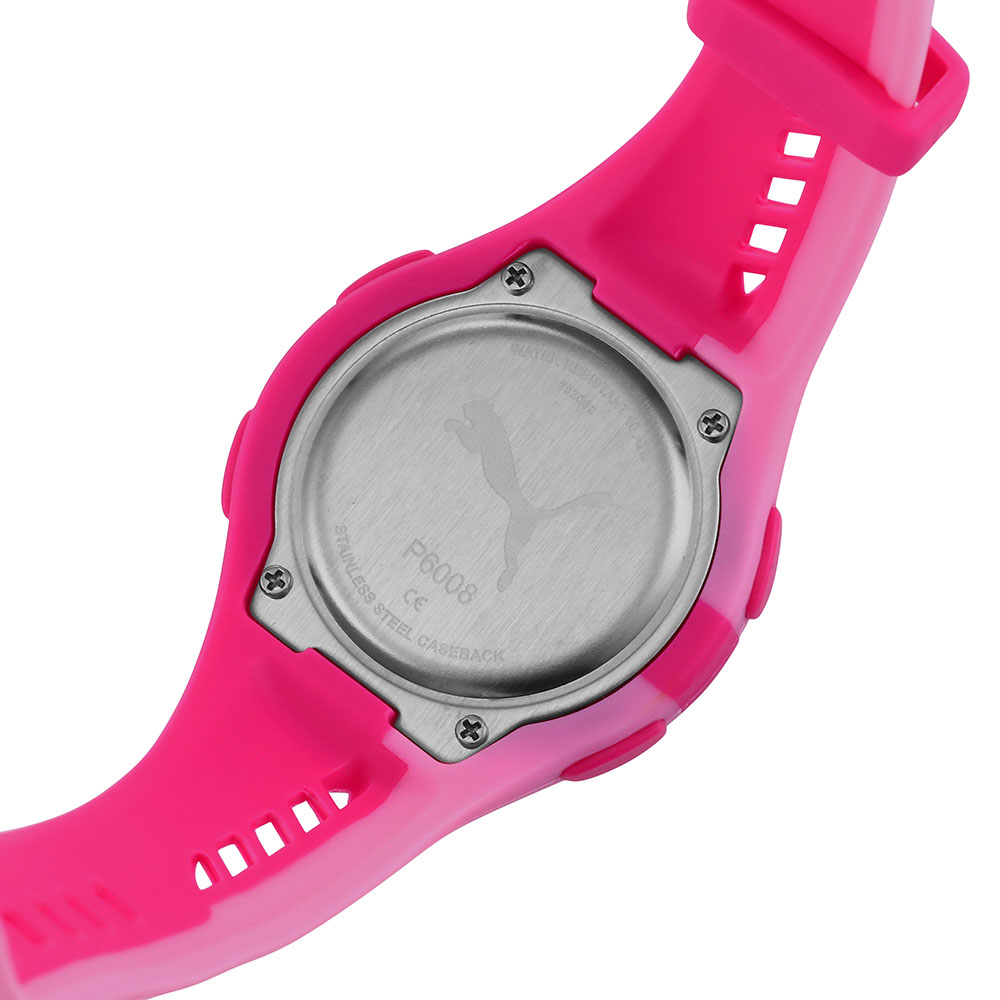 Foto 8 pulgar | Reloj Puma Rosa para Mujer