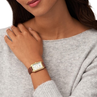 Foto 5 | Reloj Fossil Raquel Es5307 Color Dorado 26mm Análogo Para Dama