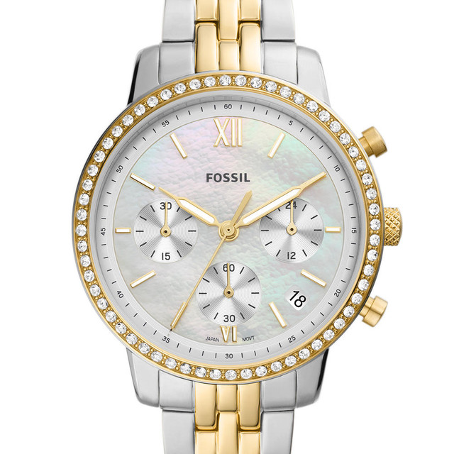 Foto 5 pulgar | Reloj Fossil Neutra Es5216 Plateado con Extensible de Acero para Mujer