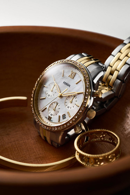 Foto 6 | Reloj Fossil Neutra Es5216 Plateado con Extensible de Acero para Mujer
