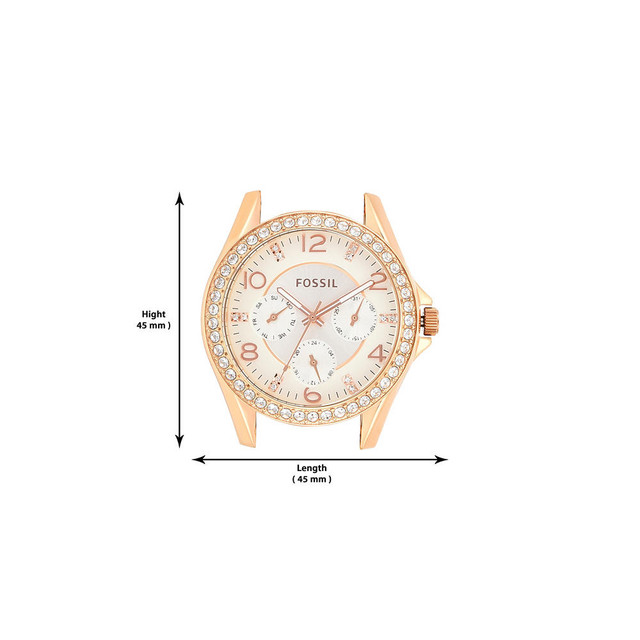 Foto 9 pulgar | Reloj Fossil Riley Es3466 38mm Análogo para Mujer