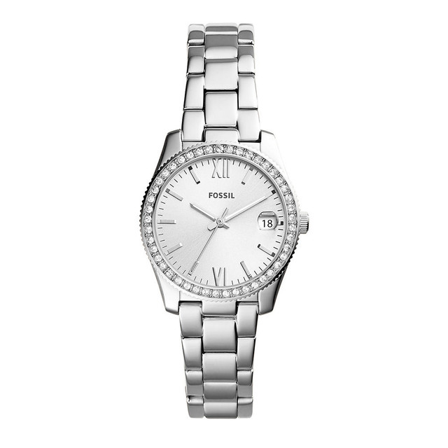 Foto 2 pulgar | Reloj Fossil Scarlette Mini ES4317 Plata Análogo 32mm de Acero para Mujer