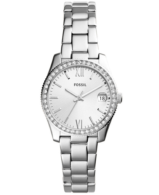 Foto 3 pulgar | Reloj Fossil Scarlette Mini ES4317 Plata Análogo 32mm de Acero para Mujer