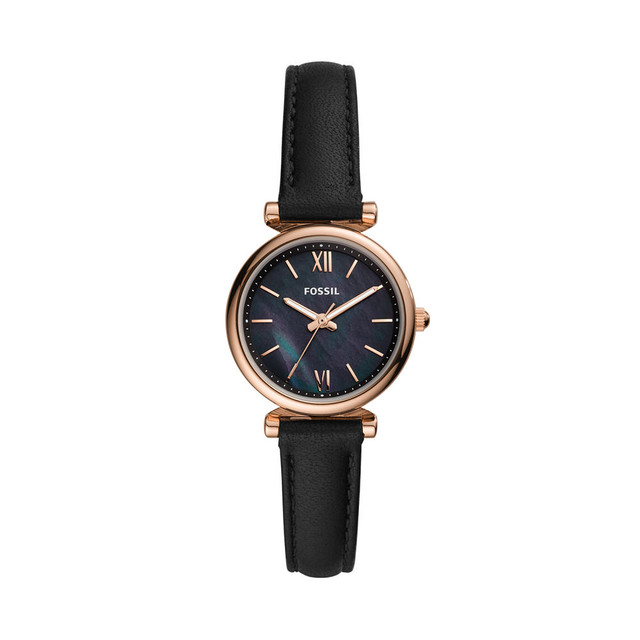 Reloj Fossil Carlie Mini Es4700 Negro para Mujer