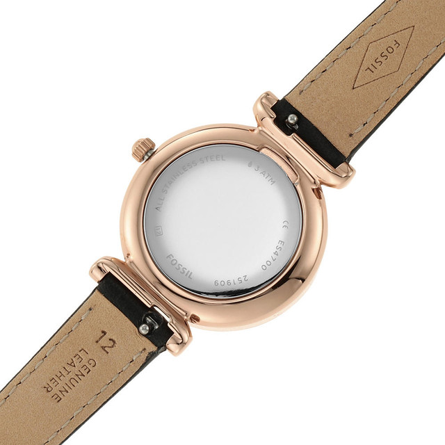 Foto 4 | Reloj Fossil Carlie Mini Es4700 Negro para Mujer