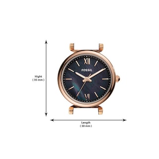 Foto 7 | Reloj Fossil Carlie Mini Es4700 Negro para Mujer