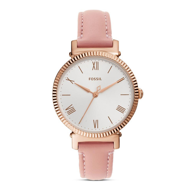 Reloj Fossil Daisy 3 Hand Es4794 Oro Rosado para Mujer